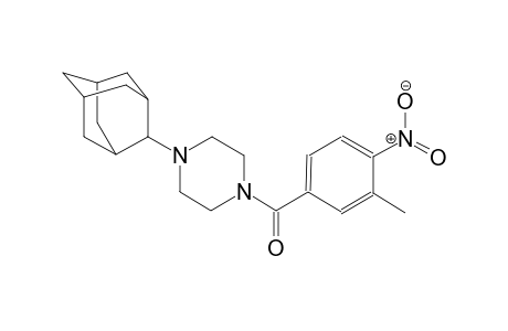 1-(2-adamantyl)-4-(3-methyl-4-nitrobenzoyl)piperazine