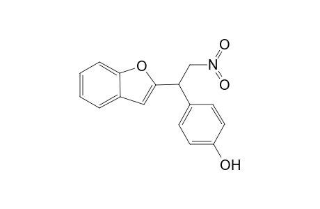 2-[2'-Nitro-1-(p-hydroxyphenyl)ethyl]-benzofuran