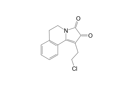 1-(2-Chloroethyl)-2,3-dioxo-(2,3,5,6-tetrahydropyrrolo[1,2-a]isoquinoline