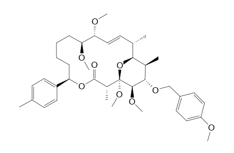 (17R)-17-Desphenyl-5-O-(4'-methoxybenzyl)-3-O-methyl-17-(4'-methylphenyl)soraphen