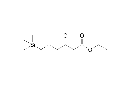 3-keto-5-(trimethylsilylmethyl)hex-5-enoic acid ethyl ester