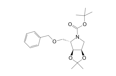 1,4-Anhydro-5-O-benzyl-4-[(tert-butoxycarbonyl)amino]-1,4-dideoxy-2,3-O-isopropylidene-L-ribitol