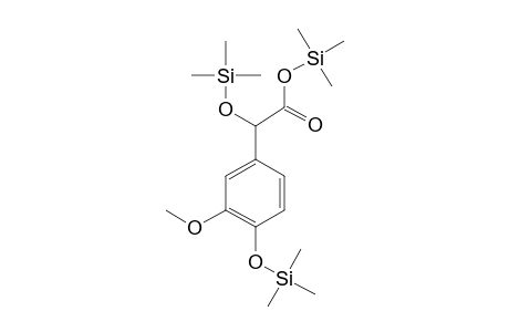 Benzeneacetic acid, 3-methoxy-.alpha.,4-bis[(trimethylsilyl)oxy]-, trimethylsilyl ester