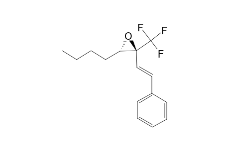 (3R*,4R*)-3,4-EPOXY-1-PHENYL-3-TRIFLUOROMETHYL-(E)-OCT-1-ENE