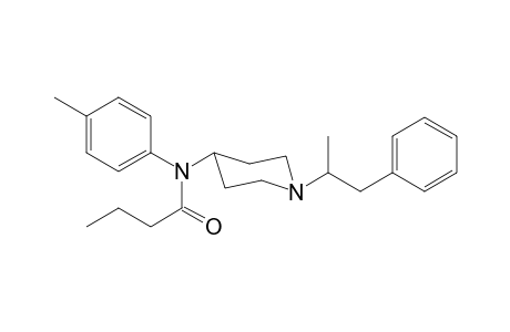 N-4-Methylphenyl-N-[1-(1-phenylpropan-2-yl)piperidin-4-yl]butanamide