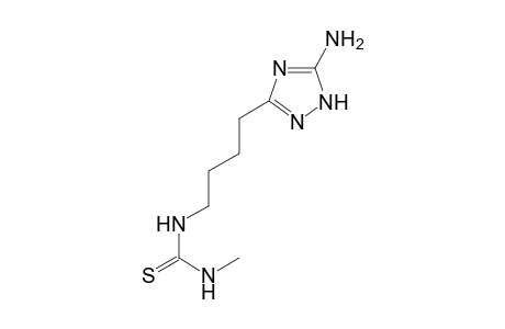 1,2,4-Triazol-5-amine, 3-[4-(3-methylthioureido)butyl]-