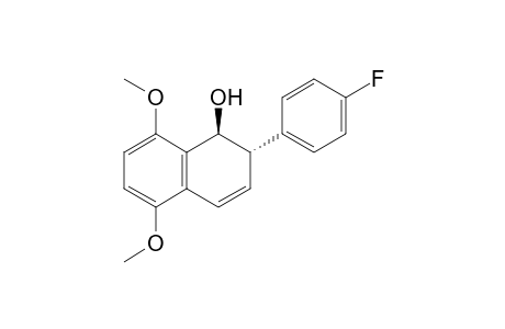 (1S,2S)-2-(4-fluorophenyl)-5,8-dimethoxy-1,2-dihydronaphthalen-1-ol