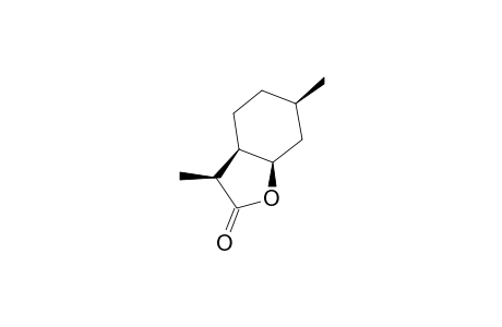 3,6-Dimethyl-3a,4,5,6,7,7a-hexahydro-3H-1-benzofuran-2-one