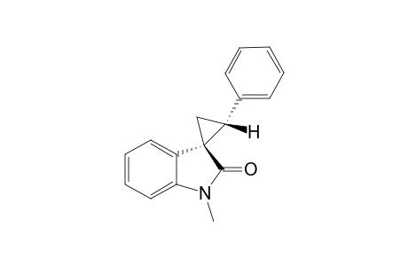 (1S,2R)-1'-methyl-2-phenylspiro[cyclopropane-1,3'-indolin]-2'-one