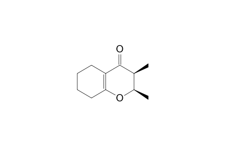 CIS-2,3-DIMETHYL-5,6,7,8-TETRAHYDRO-4-CHROMANONE