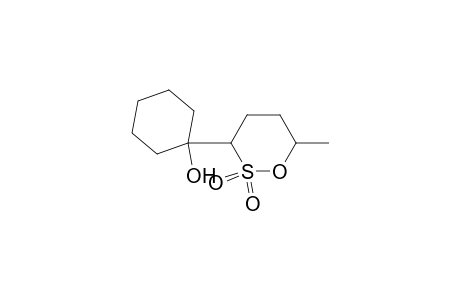 1-(6-Methyl-1,2-oxathian-3-yl)-S,S-dioxide cyclohexanol