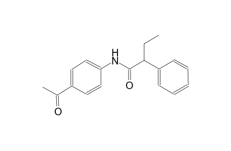 N-(4-acetylphenyl)-2-phenylbutanamide