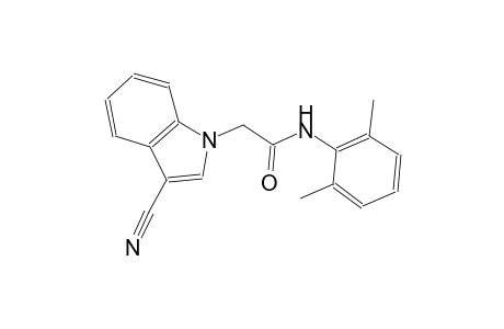 2-(3-cyano-1H-indol-1-yl)-N-(2,6-dimethylphenyl)acetamide
