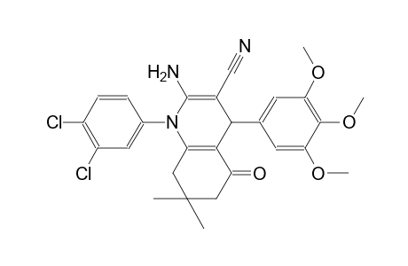 3-quinolinecarbonitrile, 2-amino-1-(3,4-dichlorophenyl)-1,4,5,6,7,8-hexahydro-7,7-dimethyl-5-oxo-4-(3,4,5-trimethoxyphenyl)-