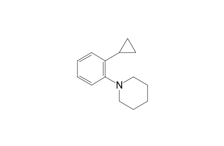 1-(2-cyclopropylphenyl)piperidine