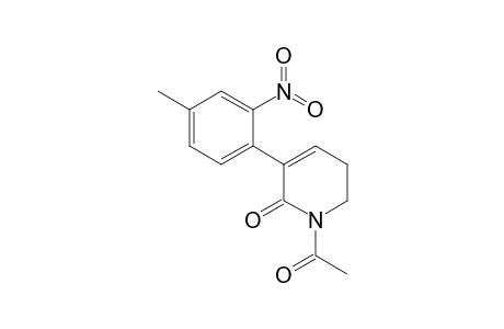 5,6-Dihydro-1-Acetyl-3-(4-methyl-2-nitrophenyl)pyridin-2(1H)-one