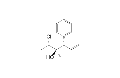 2-Chloro-3-methyl-4-phenyl-hex-5-en-3-ol
