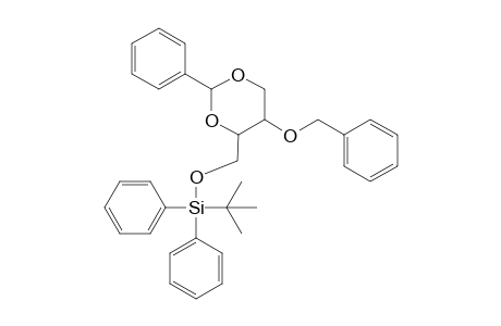 3-O-Benzyl-2,4-di-O-benzylidene-1-O-(t-butyldiphenylsilyl)butane-1,2,3,4-tetrol