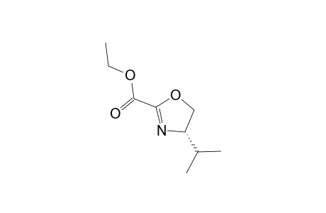 (S)-Ethyl 4,5-dihydro-4-(1'-methylethyl)oxazole-2-carboxylate