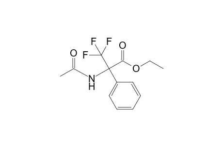 2-Acetamido-3,3,3-trifluoro-2-phenyl-propionic acid ethyl ester