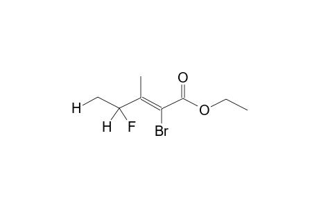 ETHYL 2-BROMO-4-FLUORO-3-METHYL-2-PENTENOATE