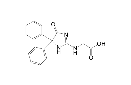 N-[5',5'-Diphenyl-4'-oxo-2'-imidazoline]-glycine