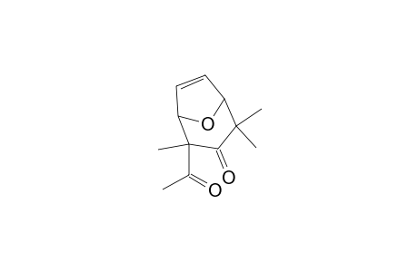 2-Acetyl-2,4,4-trimethyl-8-oxabicyclo[3.2.1]oct-6-en-3-one