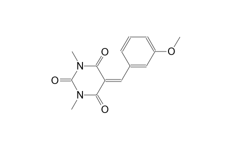 5-(3-methoxybenzylidene)-1,3-dimethyl-2,4,6(1H,3H,5H)-pyrimidinetrione