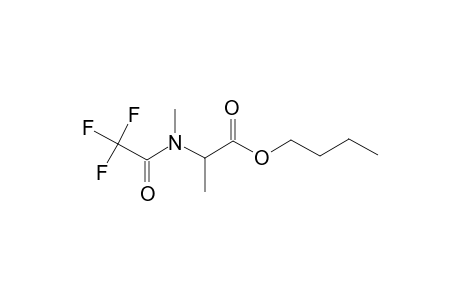 L-Alanine, N-methyl-N-(trifluoroacetyl)-, butyl ester