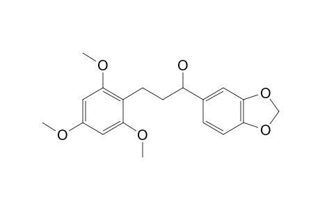 TACCABULIN_E;1-(BENZO-[D]-[1.3]-DIOXOL-5-YL)-3-(2,4,6-TRIMETHOXYPHENYL)-PROPAN-1-ONE