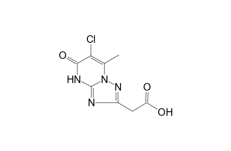 (6-chloro-7-methyl-5-oxo-4,5-dihydro[1,2,4]triazolo[1,5-a]pyrimidin-2-yl)acetic acid