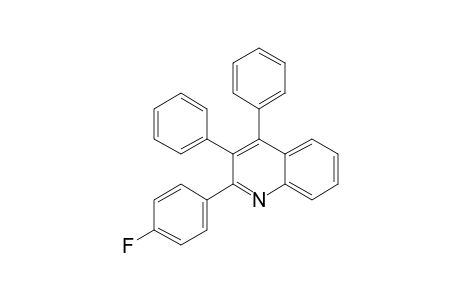 2-(4-FLUOROPHENYL)-3,4-DIPHENYL-QUINOLINE