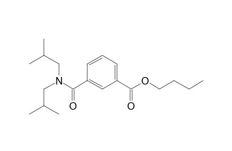 Isophthalic acid, monoamide, N,N-diisobutyl-, butyl ester