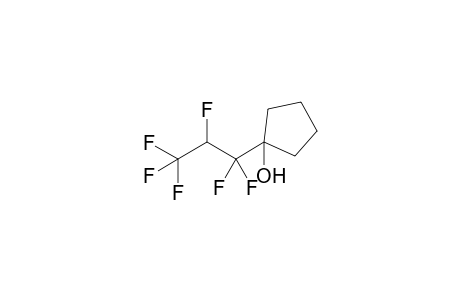 1-(1,1,2,3,3,3-Hexafluoropropyl)cyclopentanol