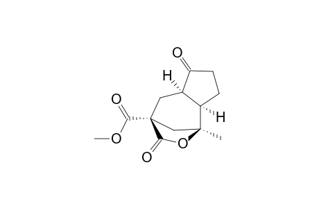 methyl (1S,2R,6R,8S)-1-methyl-5,9-dioxo-10-oxatricyclo[6.2.1.0(2,6)]undecane-8-carboxylate