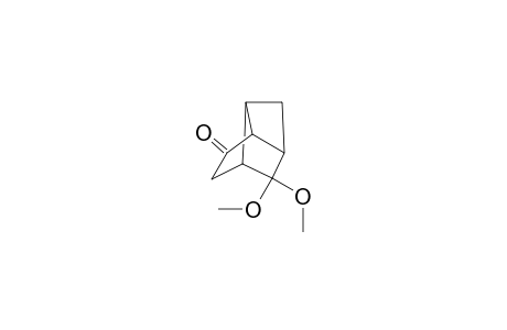 5,5-Dimethoxy-4,8-cyclo-bicyclo[4.2.0]octane-2-one