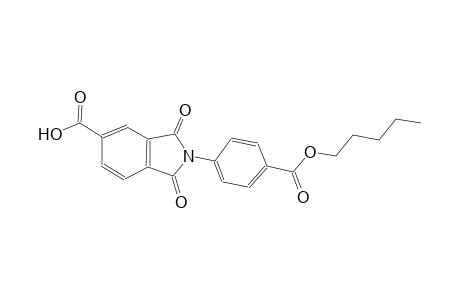 1H-isoindole-5-carboxylic acid, 2,3-dihydro-1,3-dioxo-2-[4-[(pentyloxy)carbonyl]phenyl]-