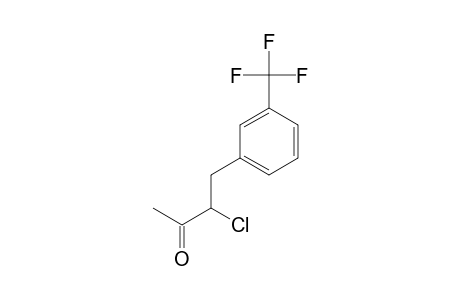 3-CHLORO-4-(alpha,alpha,alpha-TRIFLUORO-m-TOLYL)-2-BUTANONE