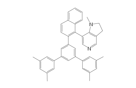 7-{2-[3,5-Bis(3,5-dimethylphenyl)phenyl]naphthyl}-1-methyl-2-pyrrolidino[3,2-c]pyridine