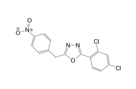 2-(2,4-dichlorophenyl)-5-[(4-nitrophenyl)methyl]-1,3,4-oxadiazole
