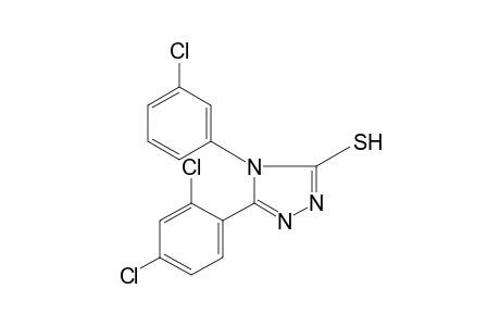 4-(m-CHLOROPHENYL)-5-(2,4-DICHLOROPHENYL)-4H-1,2,4-TRIAZOLE-3-THIOL