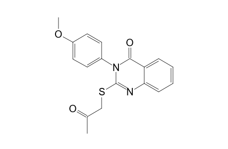 3-(4-METHOXYPHENYL)-2-[(2-OXOPROPYL)-SULFANYL]-QUINAZOLIN-4(3H)-ONE