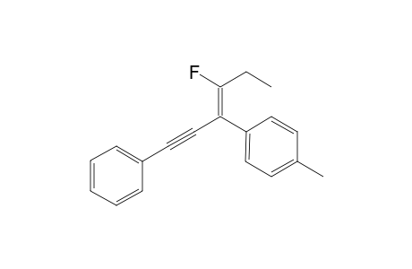 1-(2-Fluoro-1-phenylethynyl-but-1-enyl)-4-methyl-benzene