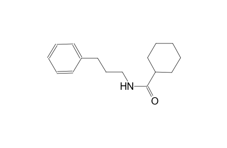 N-(3-phenylpropyl)cyclohexanecarboxamide