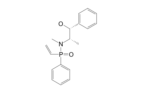 (S-P)-(-)-N-[(1S,2R)-2-HYDROXY-1-METHYL-2-PHENYLETHYL]-N-METHYL-P-PHENYL-P-VINYL-PHOSPHINAMIDE