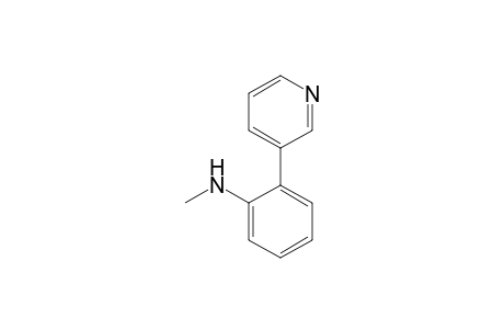 N-methyl-2-(3-pyridyl)aniline