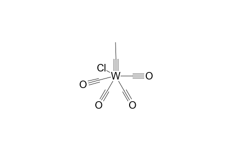 (Methylcarbyne)(tetracarbonyl)tungsten chloride
