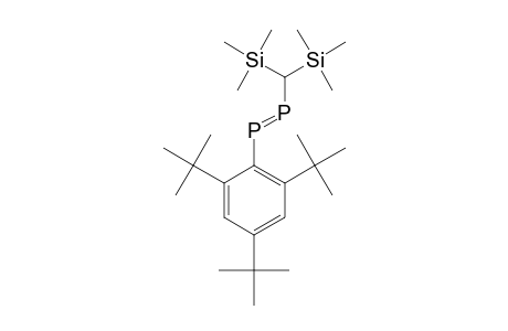 bis(trimethylsilyl)methyl-(2,4,6-tritert-butylphenyl)phosphanylidenephosphane