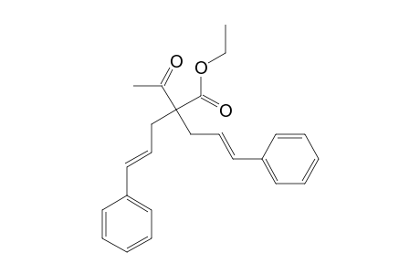 ETHYL-2-ACETYL-2-(3-PHENYL-2-PROPENYL)-5-PHENYL-4-PENTENOATE