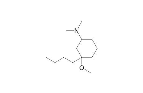 (3-butyl-3-methoxy-cyclohexyl)-dimethyl-amine